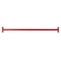 Produktbild: ESTEXO Reckstange Turnstange Klimmzugstange Kletterstange Turnreck Metallreck Gymnastik Gymnastikstange RAL3020 (Rot) 125 cm