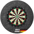 Produktbild: Karella Ultimo Dartboard Surround, Made in Germany,Dart Auffangring,Catchring aus recycelten Fasern,Umrandung für alle Dartscheiben,Backboard für Steeldart,Wandschutz,rundes Auffangfeld für Dartpfeile