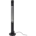 Produktbild: Blumfeldt Heat Guru Plus Infrarot-Heizstrahler 2000 W 3 Heizstufen Fernbedienung Schwarz