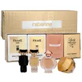 Produktbild: Paco Rabanne Mini EDP Set 5 ml Lady Million & 6 ml Olympea & 4 ml Fame & 4 ml Fa