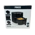 Produktbild: PRINCESS Digitale Heißluftfriteuse 4l, 1350W, Digital Air Fryer mit LED, schwarz