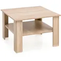 Produktbild: tinkaro Couchtisch, Sonoma Eiche, Holzwerkstoff, 60x42x60 cm, Wohnzimmer, Wohnzimmertische, Couchtische