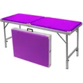 Produktbild: Alu-Kofferliege Robusta ST, LxBxH 170x56x70-82 cm, Violett