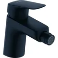 Produktbild: hansgrohe Logis Bidetmischer, ComfortZone70, Zugstangen Ablaufgarnitur, Ausladung 119mm, 71204670, Farbe: Mattschwarz