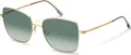Produktbild: Rodenstock R1446 A123 gold, green 58/18/145 Damen Sonnenbrillen