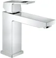 Produktbild: Grohe Eurocube Einhand-Waschtischbatterie, M-Size, Ausladung 133mm, ohne Ablaufgarnitur, 23446000