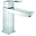 Produktbild: Grohe Eurocube Einhand-Waschtischbatterie, M-Size, Ausladung 133mm, ohne Ablaufgarnitur, 23446000