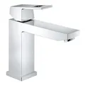 Produktbild: GROHE Eurocube, Waschtischarmatur, wassersparend (Wasserhahn für das Bad, 17cm hoch, einfache Installation am Waschbecken, langlebige Oberfläche, mit Temperaturbegrenzer), chrom, 23446000