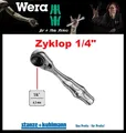 Produktbild: WERA Bit-/Hebelumschaltknarre 8001 A Zyklop 1/4