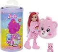 Produktbild: Mattel Barbie Cutie Reveal Glücksbärchis-Reihe kleine Chelsea-Puppe und Zubehörteile, 6 Überraschungen (Stile können abweiche