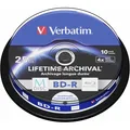 Produktbild: Verbatim M-DISC 25 GB bedruckbar 10er Spindel (43825)