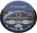 Produktbild: VERBATIM 43825 - BD-R, 25GB, bedruckbar, 10er-Pack (M-DISC)