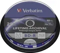 Produktbild: Verbatim 43825 M-DISC Blu-ray Rohling 25GB 10 St. Spindel Bedruckbar