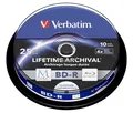 Produktbild: Verbatim M-DISC BD-R 25GB/1-4x 43825 (VE10) Blu-ray-Rohlinge M-DISC