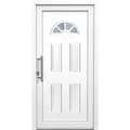 Produktbild: Kunststoff-Haustür 110 cm x 210 cm K001 Anschlag Links Weiß