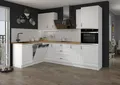 Produktbild: Küchen-Preisbombe Winkelküche STILO 170x285 cm Küche Küchenzeile Küchenblock Eckküche Weiss Landhaus