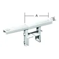 Produktbild: VORMANN Heizkörperkons. L 260mm,B 35mm zum Anschrauben Stahl verzinkt