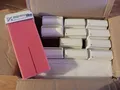 Produktbild: EpilWax - 12 rosa Roll-on-Patronen - 100 Tücher -- 0077/2402