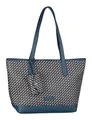 Produktbild: TOM TAILOR Xenia Zip Shopper L Shopper Tasche Blue blau schwarz Neu