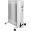 Produktbild: Clatronic® Ölradiator | Effiziente mobile Heizung | elektrische Heizung mit 9 Rippen | Radiator mit 3 Leistungsstufen | Slimline Heizkörper | bi... - Weiß