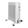 Produktbild: Clatronic 263907 elektrischer Ölradiator RA 3736 weiß mit 2000 Watt und 3 Leistu