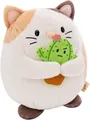 Produktbild: Nici Kuscheltier mymochi, Katze Angy, 27 cm, mit Kaktus