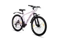 Produktbild: HILAND Mountainbike 27,5 Zoll Herren und Damen MTB mit Aluminiumrahmen, 21 Gang,Aluminiumrahmen, Doppelscheibenbremsen, Gefederter Vordergabel