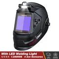 Produktbild: ARCCAPTAIN Schweißhelm, automatisch abdunkelnd, solarbetrieben, True-Color-Schw