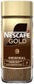 Produktbild: NESCAFÉ GOLD Original, löslicher Bohnenkaffee, Instant-Kaffee aus erlesenen Kaffeebohnen, koffeinhaltig, 1er Pack (1 x 100g)