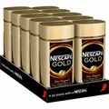 Produktbild: Nescafé Gold Original löslicher Bohnenkaffee Kaffee Röstkaffee 10x100 g Glas