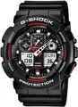 Produktbild: Casio Armbanduhr GA-100-1A4ER (B x H) 51.20 mm x 55 mm Schwarz, Rot Gehäusematerial=Kunstharz Material (Armband)=Kunstharz Cas (GA-100-1A4ER)