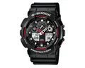 Produktbild: CASIO Digitaluhr Casio Herrenarmbanduhr GA-100-1A4ER G-Shock Classic schwarz, rot, (1-tlg)