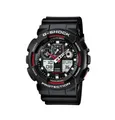 Produktbild: Uhr G-SHOCK Herren Widerstand Band / Gurt Harz Schwarz Ga-100-1a4er