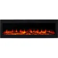 Produktbild: EL Fuego Elektrokamin Wandkamin Einbaukamin Meran B130 cm
