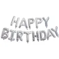Produktbild: Luftballons Happy Birthday Silber Party Dekorationen Folienballons Geburtstag...