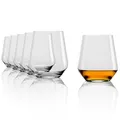 Produktbild: Stölzle Lausitz Quatrophil Whisky Gläser D.O.F. 6er-Set 470ml – Hochwertige Whiskybecher in zeitlosem Design – Whiskey Tumbler aus bleifreiem Kristallglas – Spülmaschinen- & Stoßfest, Made in Germany