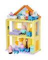 Produktbild: BIG-Bloxx - Peppa Pig Spielzeug-Haus (86 Bausteine) - großes Peppa Wutz Spielhaus inkl. Familie Wutz als Spielfiguren, umfangreiches Klemmbausteine-Set für Kinder ab 18 Monaten