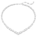 Produktbild: Swarovski Mesmera Halskette, Rhodinierte Damenhalskette mit Strahlenden Swarovski Kristallen