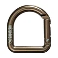 Produktbild: Casström D-Carabiner aus 8 mm dickem Aluminium mit Antique Brass Finish