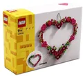 Produktbild: Iconic Series: Herz-Deko / Flower Heart / Blumenherz - LEGO Iconic 40638 - NEU
