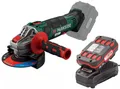 Produktbild: PARKSIDE® 20 V Winkelschleifer PWSA 20-Li D4, mit4 Ah Akku + Ladegerät B-Ware