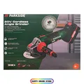 Produktbild: PARKSIDE® 20 V Akku Winkelschleifer Inklusive 4 Ah Akku 4,5 A Ladegerät Neu Ovp