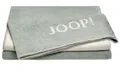 Produktbild: JOOP! MELANGE-Doubleface Plaid / Decke Jade-Natur 150 x 200cm