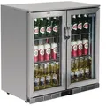 Produktbild: Polar Serie G Edelstahl Barkühlschrank mit 2 Klapptüren 208L