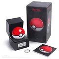 Produktbild: The Wand Company Original Poké Ball Authentic Replica - Realistic, Electronic, Die-Cast Poké Ball with Display Case Light Features – Officially Licensed by Pokémon
