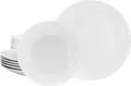 Produktbild: CreaTable, 21925, Luna Weiss, Tafelservice 12-tlg, Porzellan
