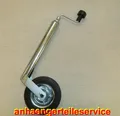 Produktbild: Knott Stützrad Anhänger 48mm Wohnwagen Bugrad 150Kg Schwerlast Trailer Vollgummi