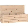 Produktbild: vidaXL Truhe 109x36,5x33 cm Massivholz Kiefer 823624
