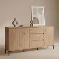 Produktbild: Newroom Sideboard Wildeiche Eiche Anrichte Kommode Wohnzimmer Flur