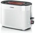 Produktbild: Bosch TAT2M121 Bosch, 950 W, 2 Schlitze, Auftaufunktion, Nachtoastfunktion, weiß